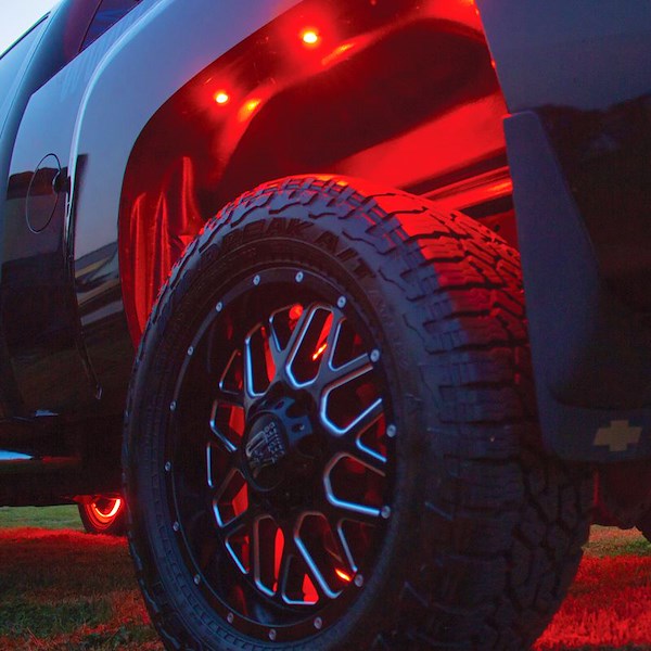 Race Sport Lighting New 4-Pod Rgb+W Hi-Power Rock Light 4PRGBW