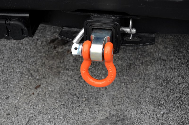 Mile Marker D-Ring Hitch Receiver; 6065000C
