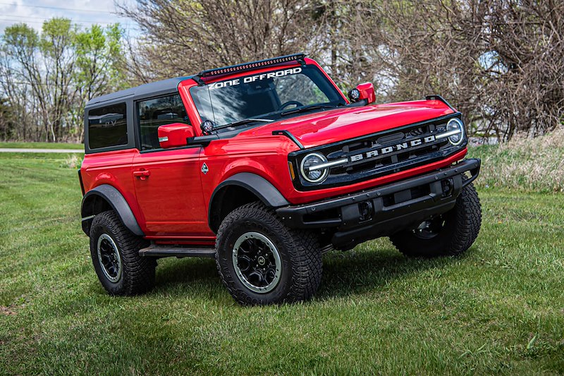 Zone Offroad 2' Spacer Kit '21 Bronco ZONF1220