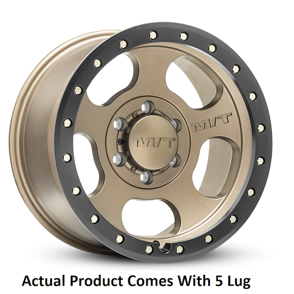 M.t. Wheel 17X9 5X5 4.53 Mt Canyon Pro Bronze 274613