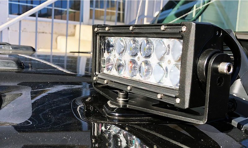 Quake LED Jeep Jl Single 8' Light Bar Ho QBJ899