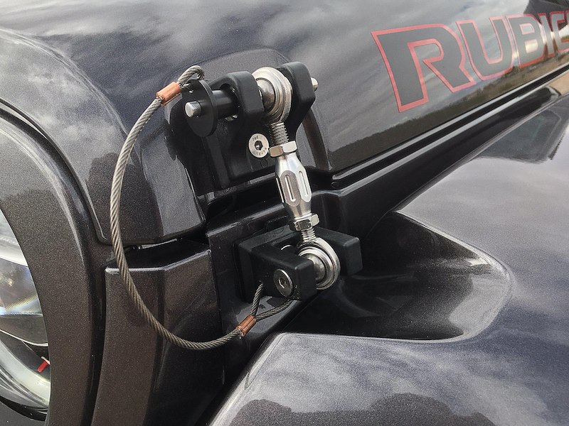 DV8 Offroad Jeep Jl Hood Hold Downs DJL190001K