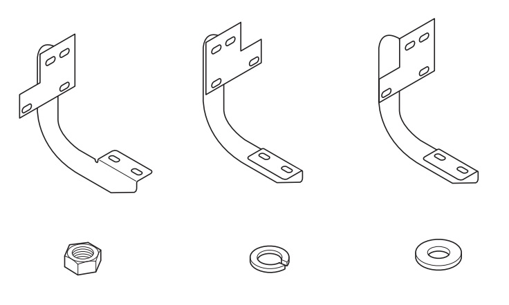 Raptor Series Running Board Mount Kit RB0201BK