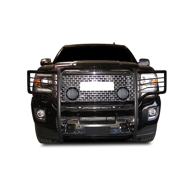 Black Horse Off Road Grille Guard Kit 17GS14MAFB