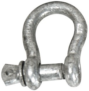 Whitecap Ind Galvanized Anchor Shackle-5/16′ S1531P