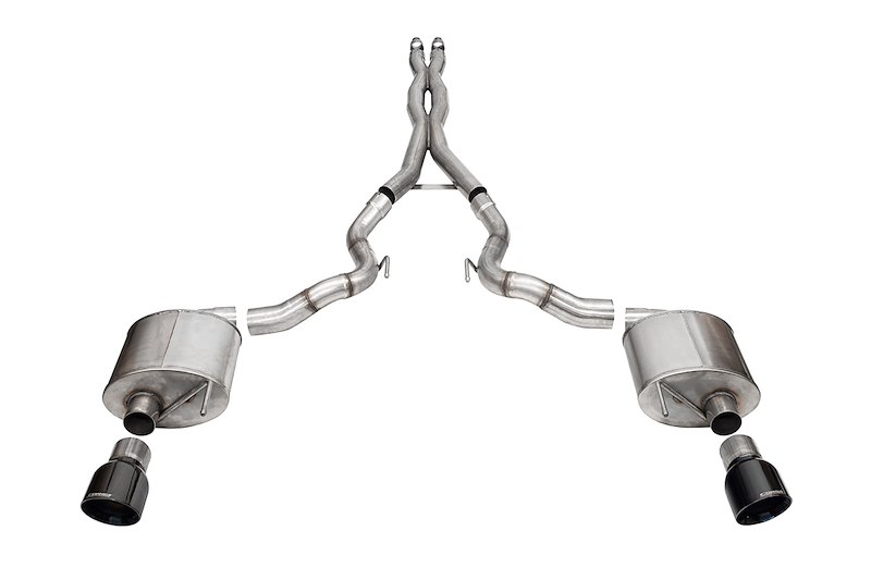 CORSA Performance 3.0' Dual Rear Exit Xtreme Cat-Back 21274BLK