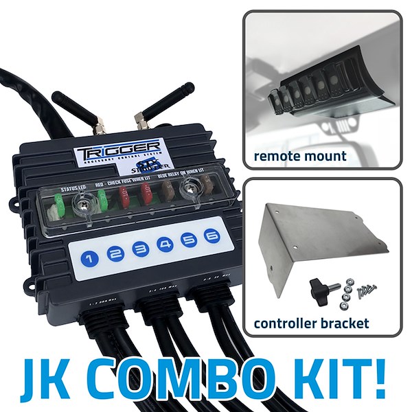 ORACLE Lighting Trigger 6 Shooter Jeep Jk Combo Kit 3001JK