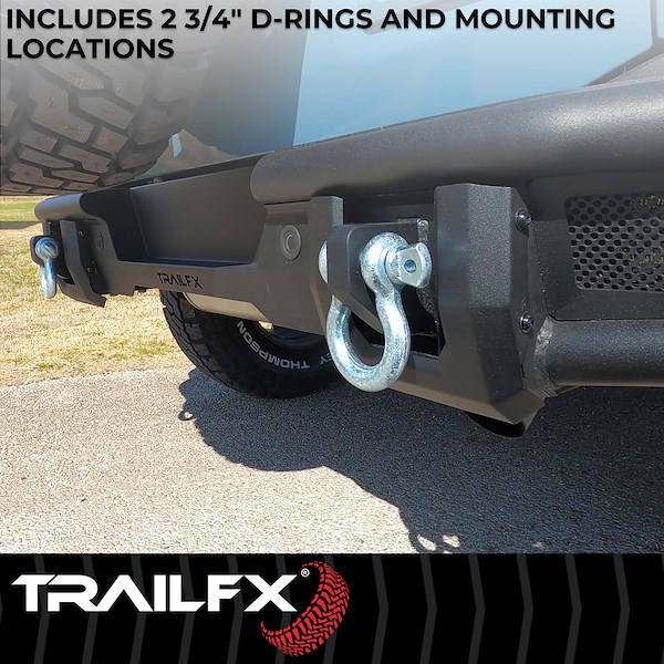 TrailFX Bronco Rear Bumper BR004T
