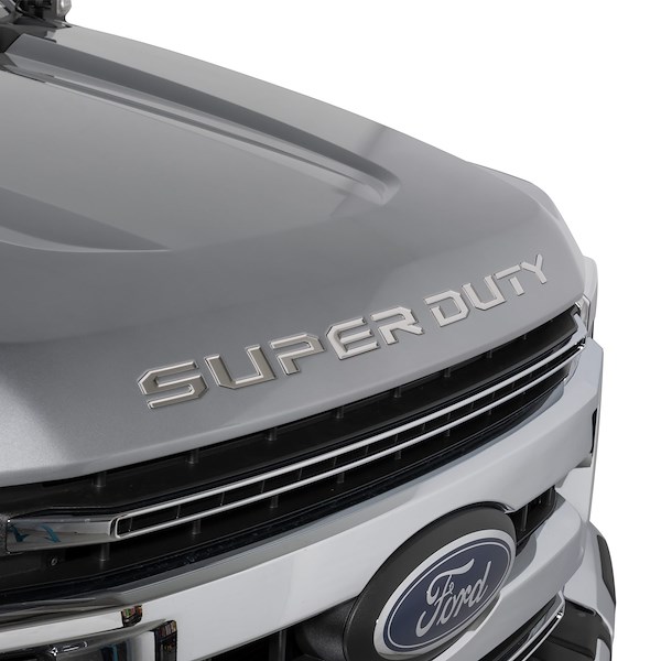 Putco Ford Super Duty Hood Lettering (Sta 55562FD
