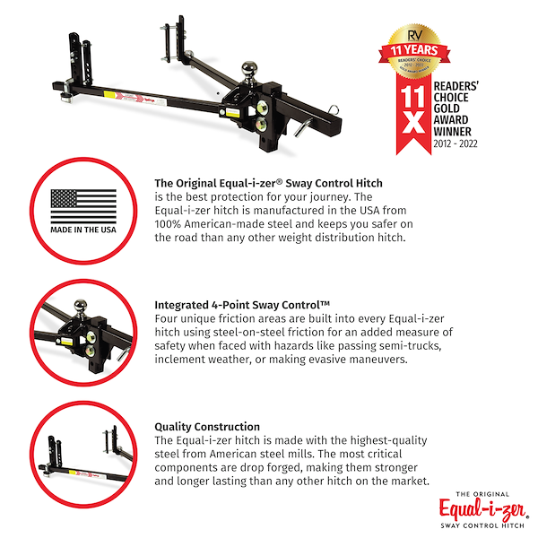 Equalizer 6K Equalizer Adj Hitch 90000600