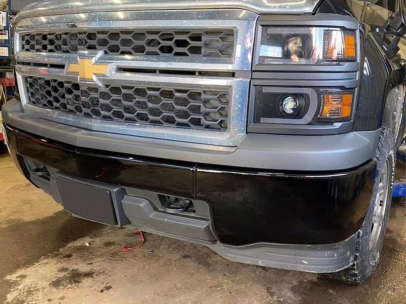 Ecoological Paintable Bumper Overlay With Senso DU0312