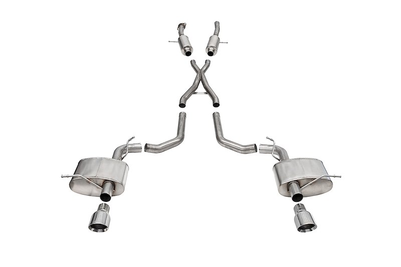 CORSA Performance 2.75' Dual Rear Exit Cat-Back Exhau 21195
