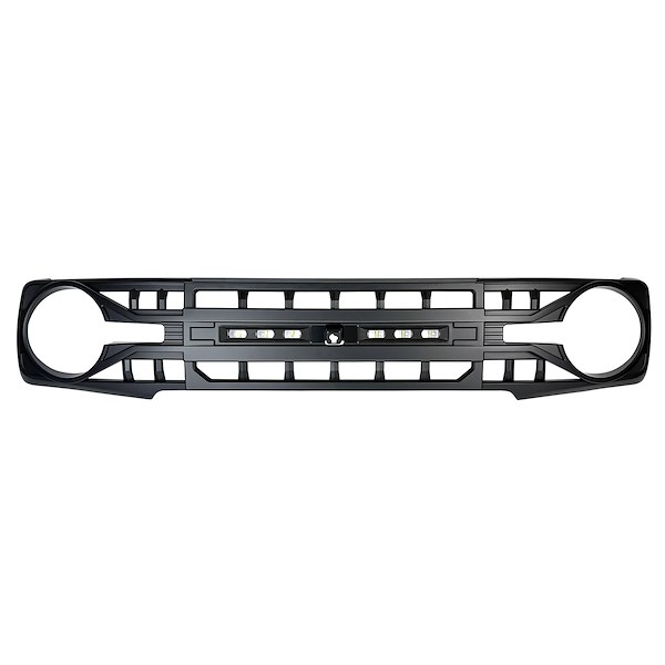 American Modified Matte Armor Grille Cam & Led Light AMFME00116