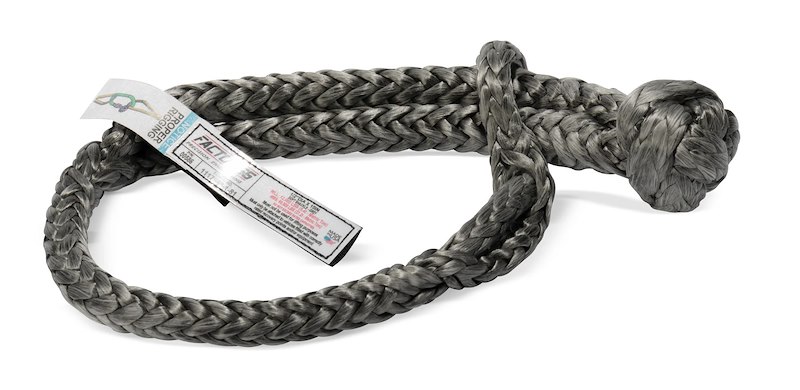 Factor 55 1/2'X10' Std Soft Shackle Grey 00586