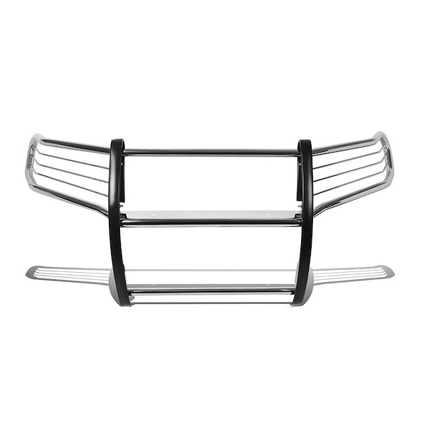 Black Horse Off Road Stainless Steel Grille Guard 17DG113MSS