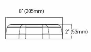 Hella Lightbar Led Mlb50 12-24V Mag Amb H27995011