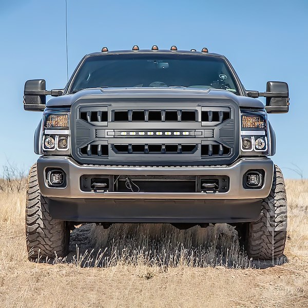 American Modified Armor Grille W/ Led Off-Road Lights MFMFA00105