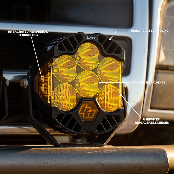 Baja Designs Lp6 Pro Led Auxiliary Light Pod Lig 270015