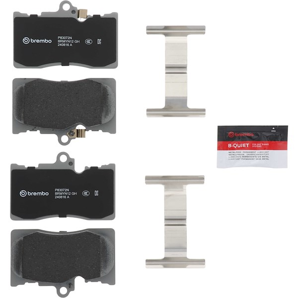 Brembo Disc Brake Pad Set P83072N