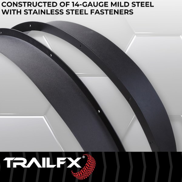 TrailFX Bronco Rear Flat Fender BR006T