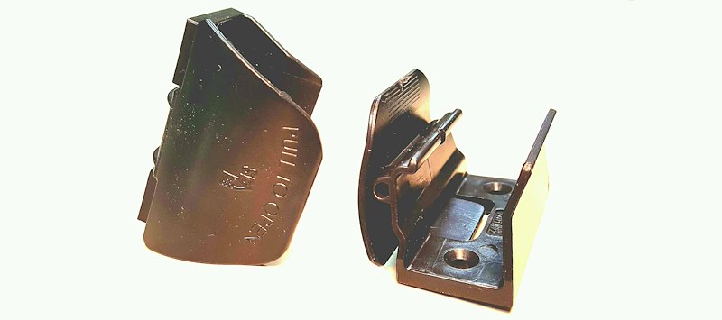Showr Enclos Mirror Door Travel Latch BL75DC