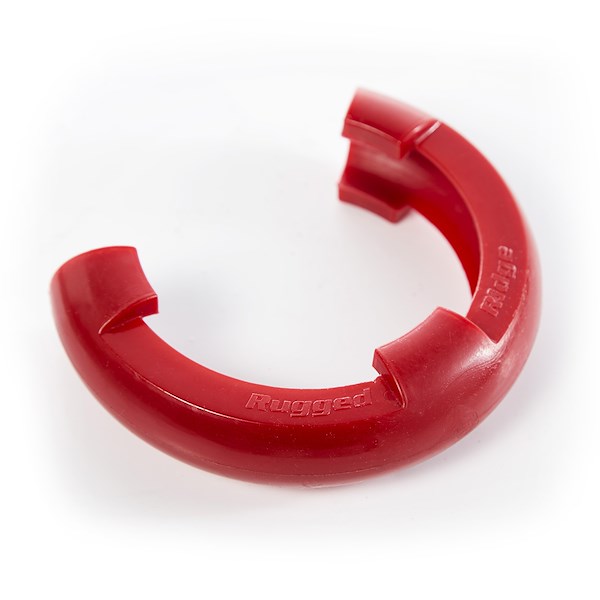 Rugged Ridge D-Ring Isolator Kit Red 1123531