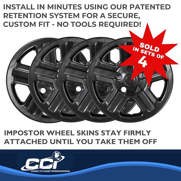 Coast2coast Ws 07-18 Wrangler Gl Bk 16' 5 Spk IMP76GBLK
