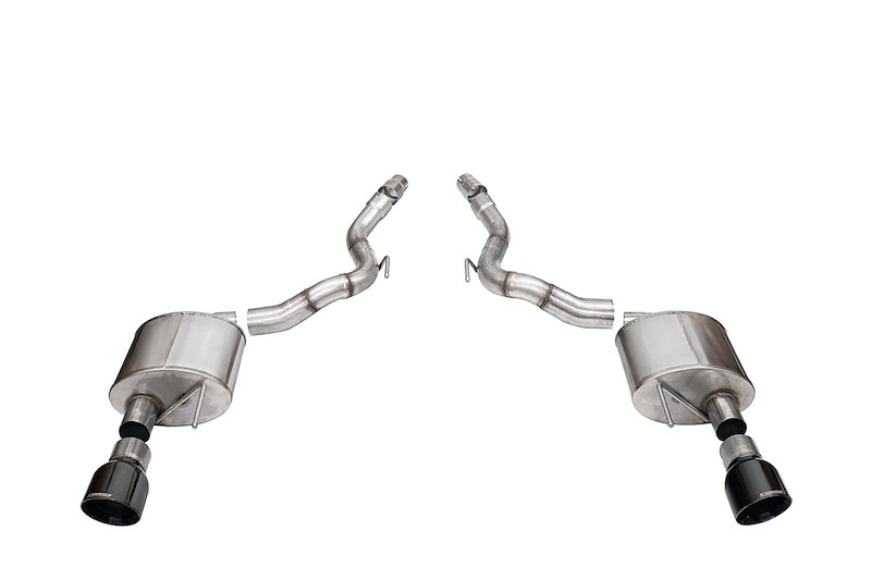 CORSA Performance 3.0' Dual Rear Exit Sport Axle-Back 21272BLK