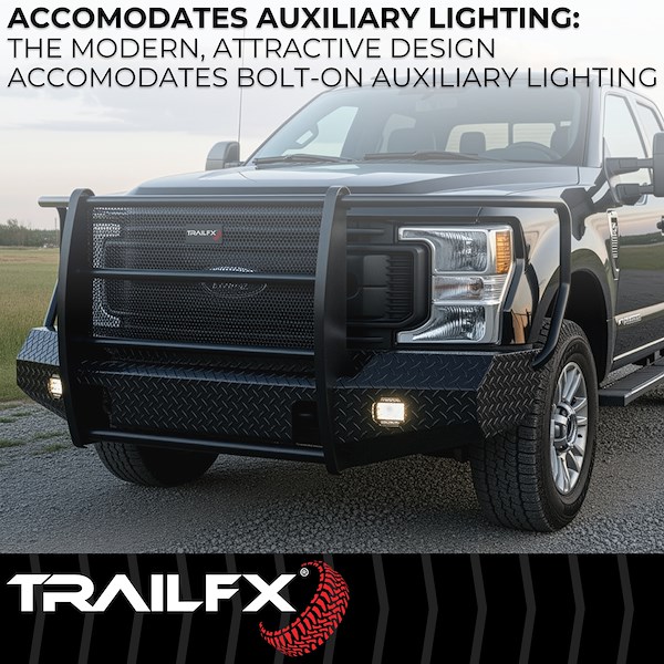 TrailFX Full Repl Front Bumper Ram 1500 FX3030A