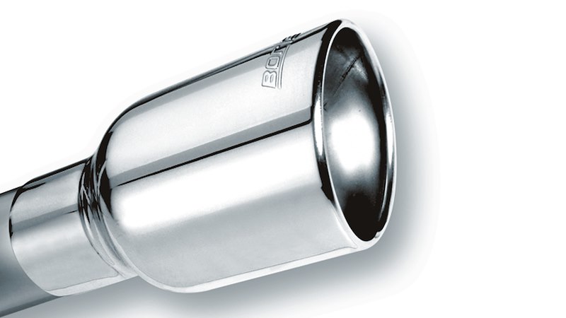 Borla Tip Single Rolled Angle 20154
