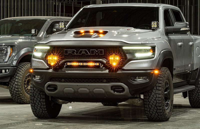 Baja Design Ram 1500 Trx 21-On Lp9 Bumper Kit B 448044