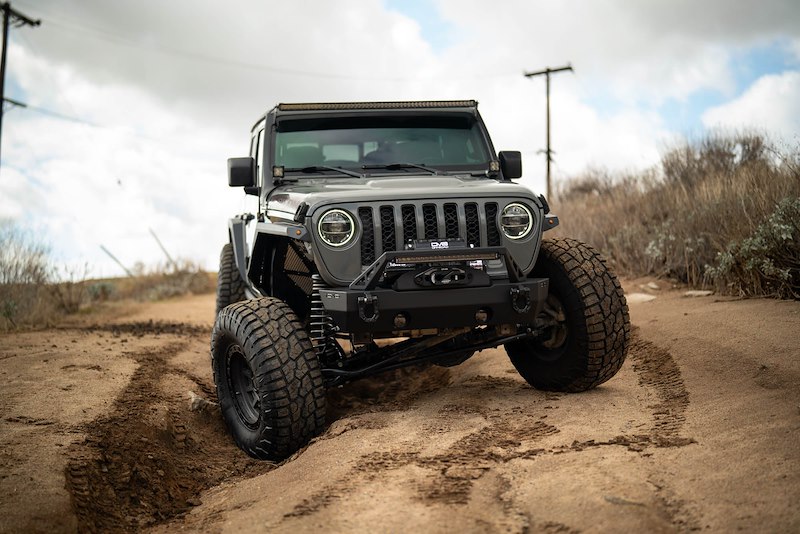 DV8 Offroad 2020-2025 Jeep Gladiator Jt Armor F FDGL09