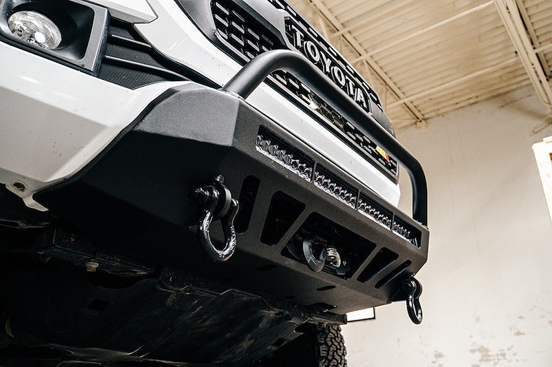 Cali Raised LED 2016+ Tacoma Stealth Bumper - 32In CR3210