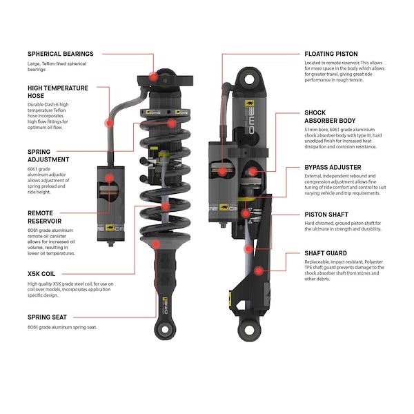 ARB Ome Bp51 Coilover BP5190003L