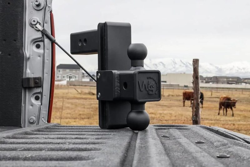 Weigh Safe Steel 180 8' Drop Hitch W/ 2.5' Sha STB825