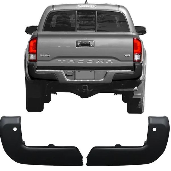 Ecoological Matte Black Bumper Overlay With Sen DT3002