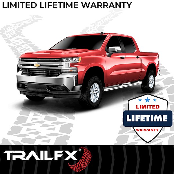 TrailFX 4' Oval Nerf Bar Pss A1535S