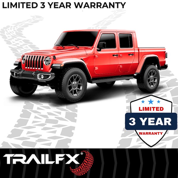 TrailFX T4 Nerf Bar Jeep Gladiator 19 Blk A4022B