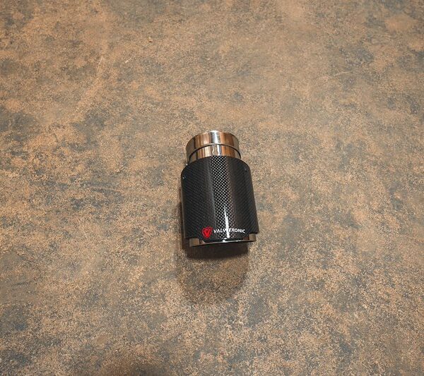Valvetronic Designs Carbon Fiber Exhaust Tip 2.5-3.5In SLVE2535RC