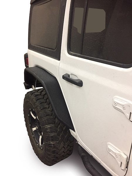 TrailFX Jeep Jl Rear Steel Fender JL05RF