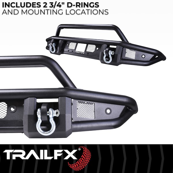TrailFX Bronco Front Standard Bumper BR001T