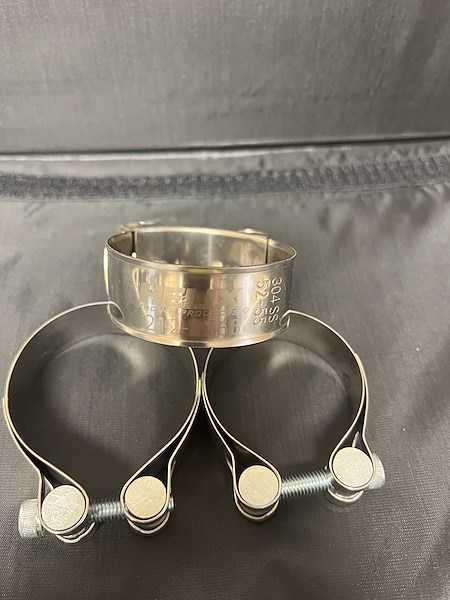 Helix Racing Stainless Steel Muffler Clamp 2.06 2122765
