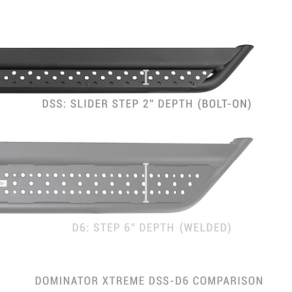Go Rhino Dominator Dss Sliders DSS60087T