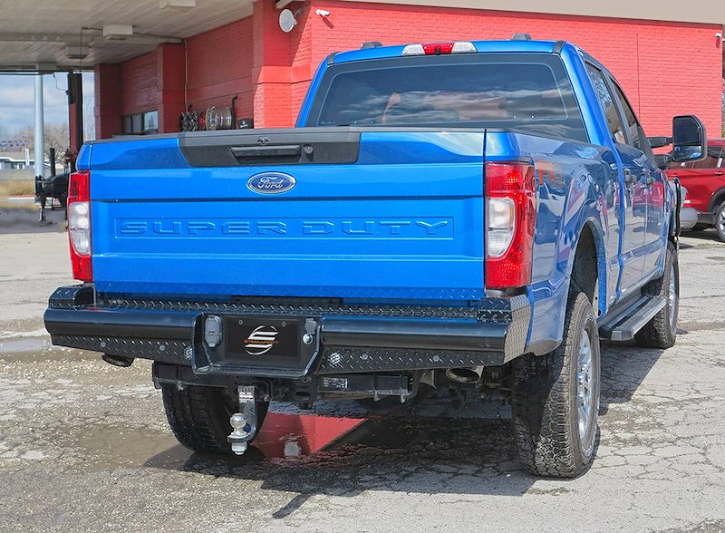 Steelcraft Hd Rear Bumper Replacements Black HD21380