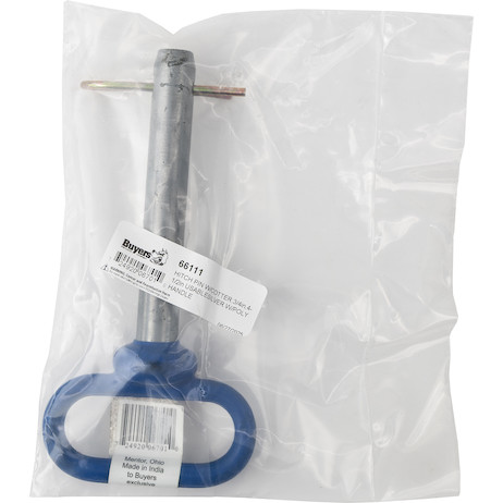 Buyers Products Hitch Pin W/Cotter 3/4Inx 4-1/2 Sil 66111