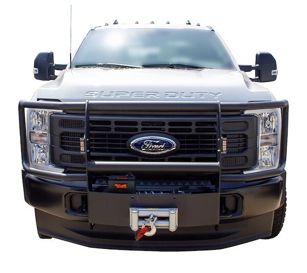 Go Industries Fully Welded Winch Grill Guard ET015
