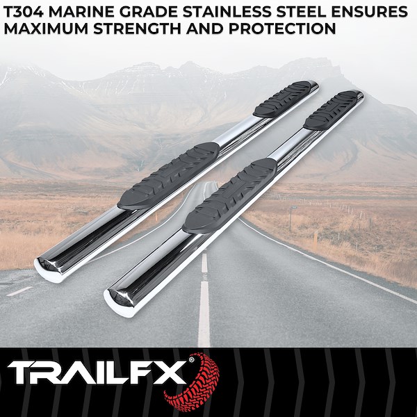 TrailFX Chevy - 4' Nerf Bar Crew 1500 2019 A1547S