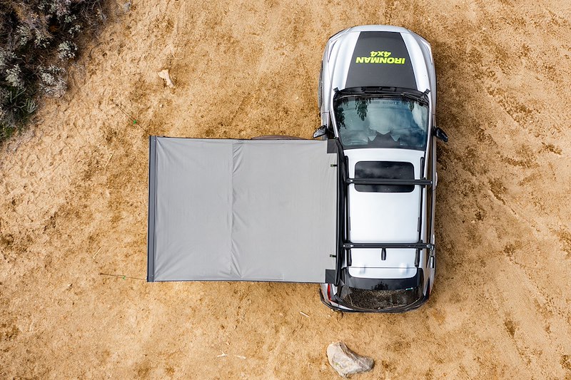 Ironman 4x4 Deltawing Instant Awning 8Ft With L WNINGXT25M