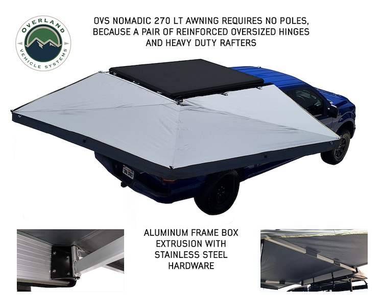 Overland Vcl Nomadic 270 Lt Passenger Awning 18379909