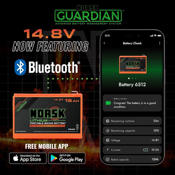 Norsk Inc 14.8V-15Ah-Nmc-Sonar W/Charger B14015C